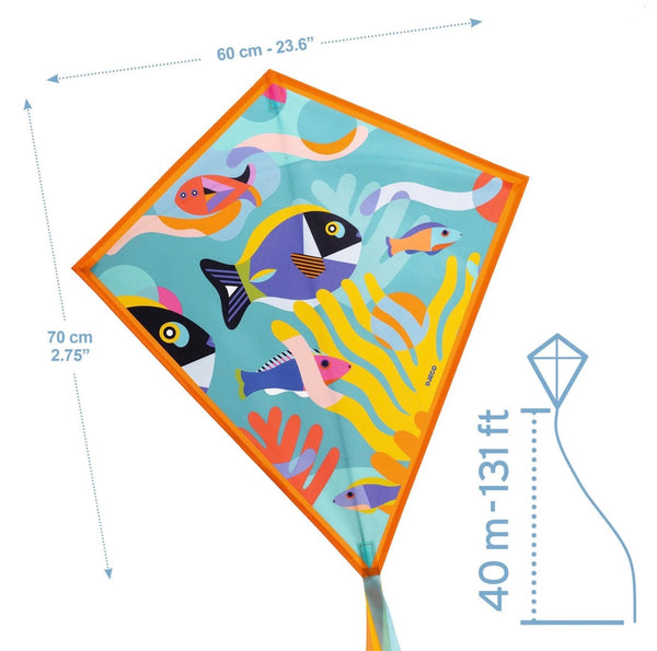 Ocean Kite by Djeco - (in-store / local pick up only, WILL NOT SHIP)