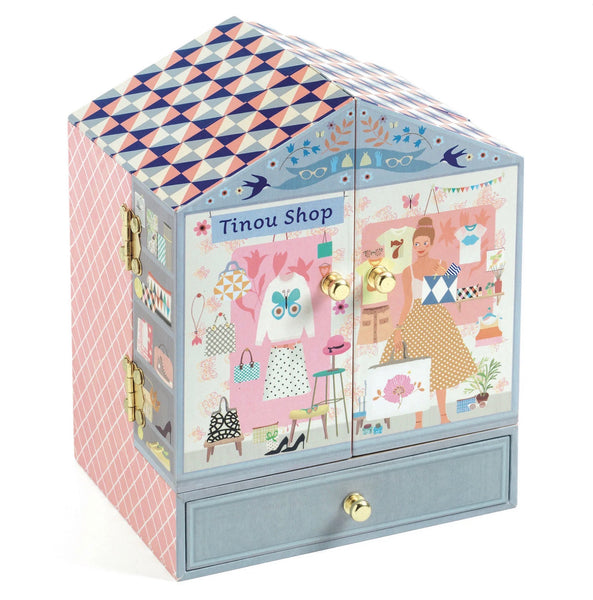 Tinou Shop Musical Treasure Box by Djeco