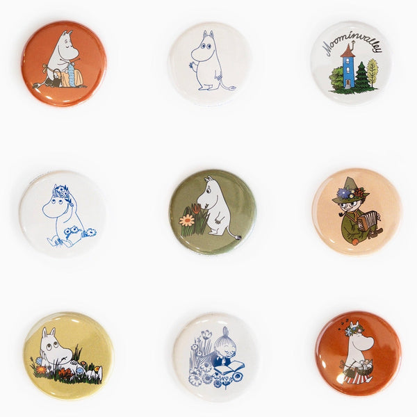 3P4 X Moomin® Buttons: A Slow Life in Moominvalley  (random pick!)