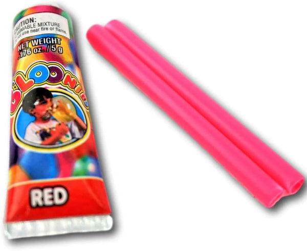B'loonies Classic Plastic Bubbles 8 Colorful Bubble Tubes