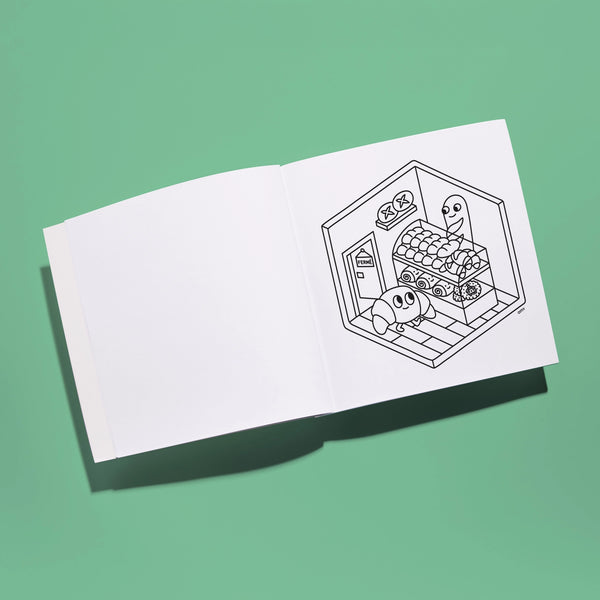 Cozy Coloring Book - Cafe de Paris