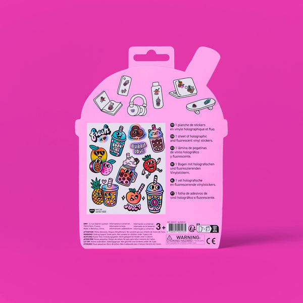 Sticker Big Bubble Tea By OMY