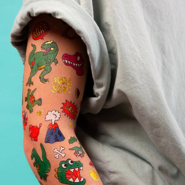 Dinosaur Tattoos By OMY