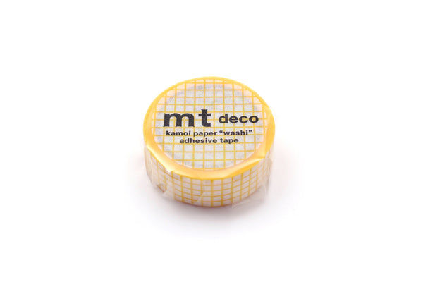 Graph Pattern Washi Tape in Dandelion