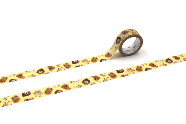 Animal Bread Washi Tape