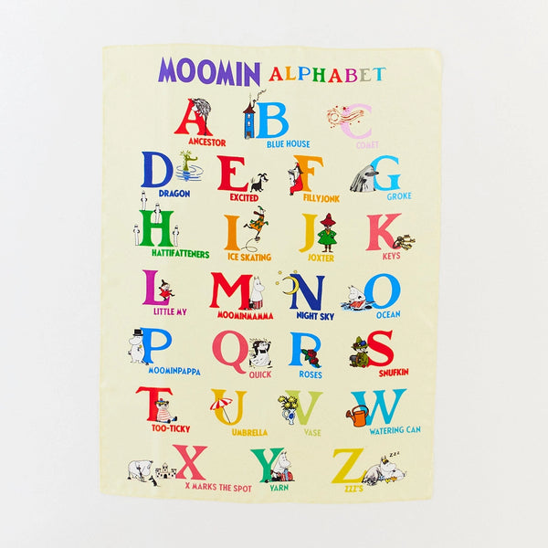 Moomin Alphabet Playsilk by Sarah's Silks