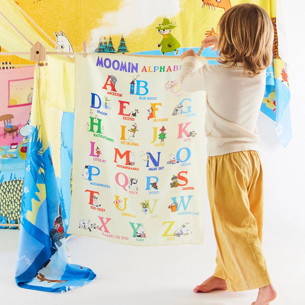 Moomin Alphabet Playsilk by Sarah's Silks