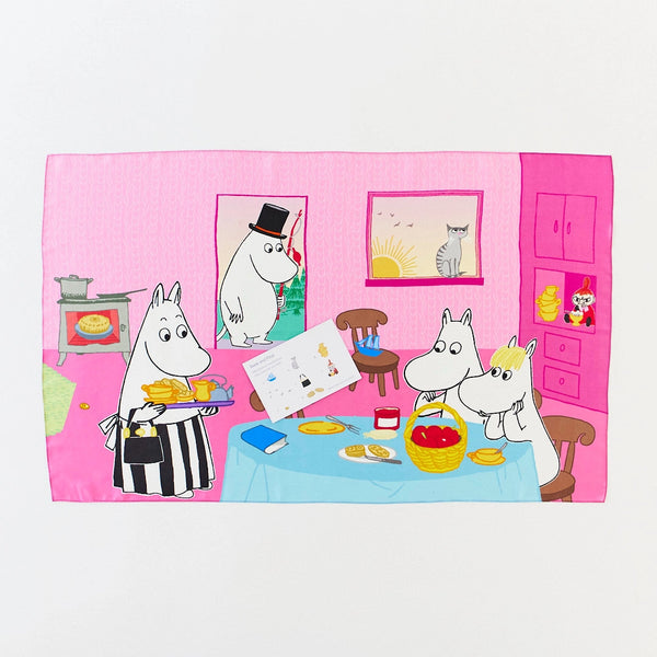 Moominvalley Kitchen Seek & Find Playsilk by Sarah's Silks