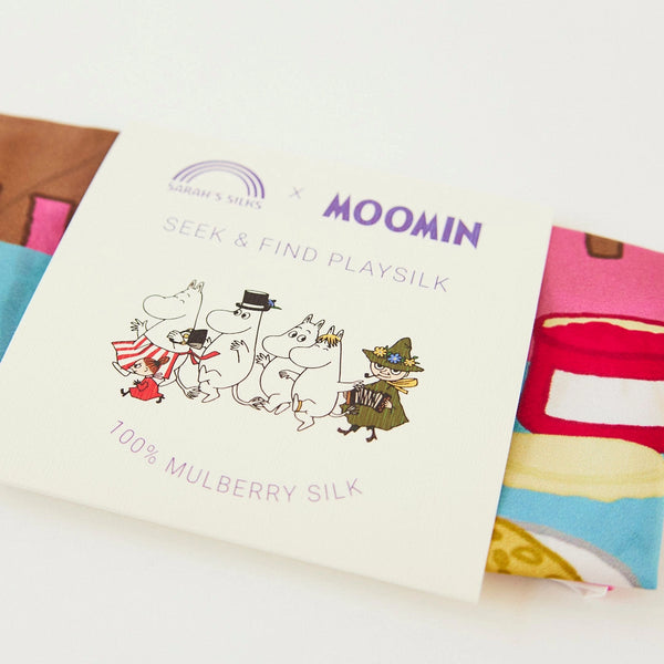 Moominvalley Kitchen Seek & Find Playsilk by Sarah's Silks