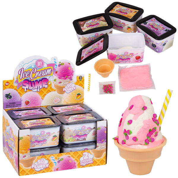 DIY Ice Cream Clay Slime Kit