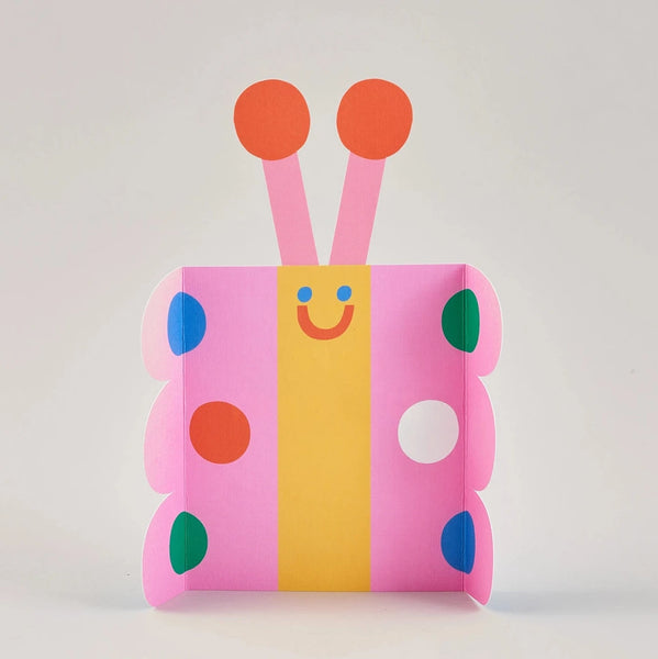Fold Out Butterfly Birthday Card