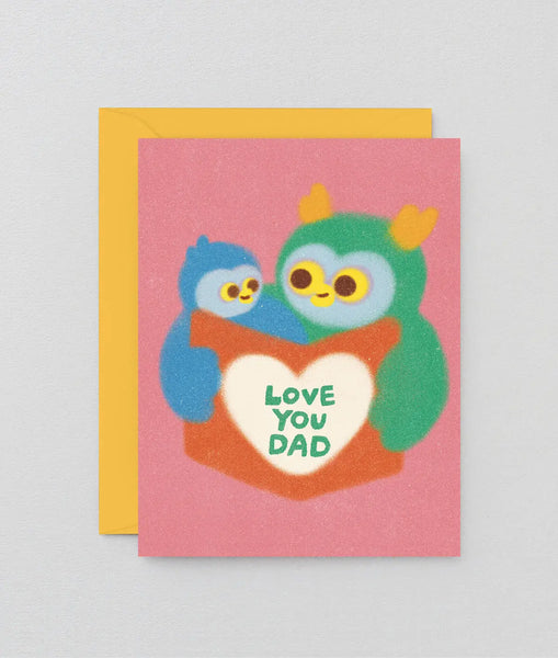 Love You Dad Card
