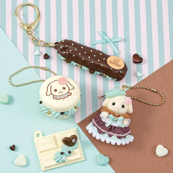 Whipple Whip Keychain Kit (Chocolate-Mint) Sylvanian Families Calico Critters Japanese Import