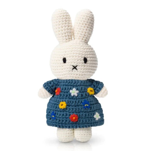 Miffy With Van Gogh Inspired Dress Crochet Toy by Just Dutch