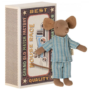 Maileg Big Brother Mouse in Box (brown mouse)