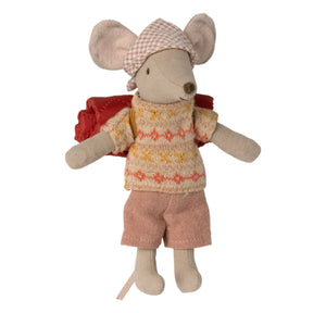 Hiker Mouse Sister (with magnet hands) by Maileg