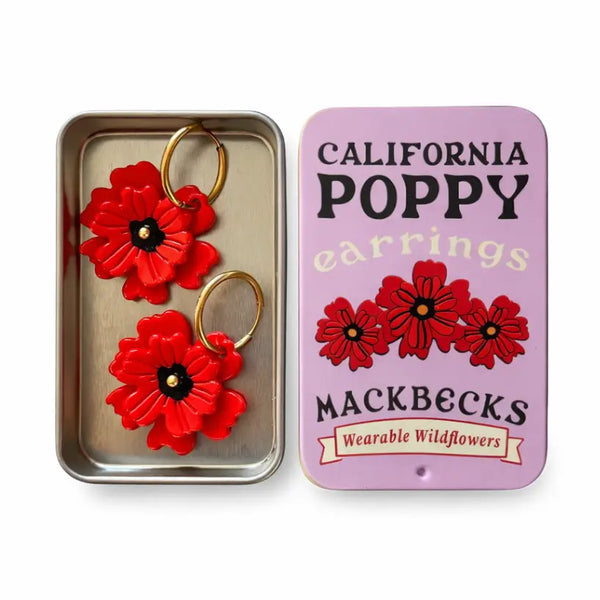 Poppy Earrings by MackBecks