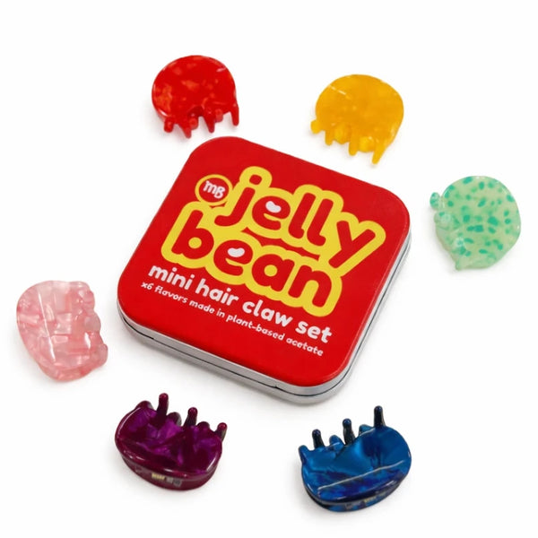 Jelly Bean Mini Hair Claws Set by MackBecks