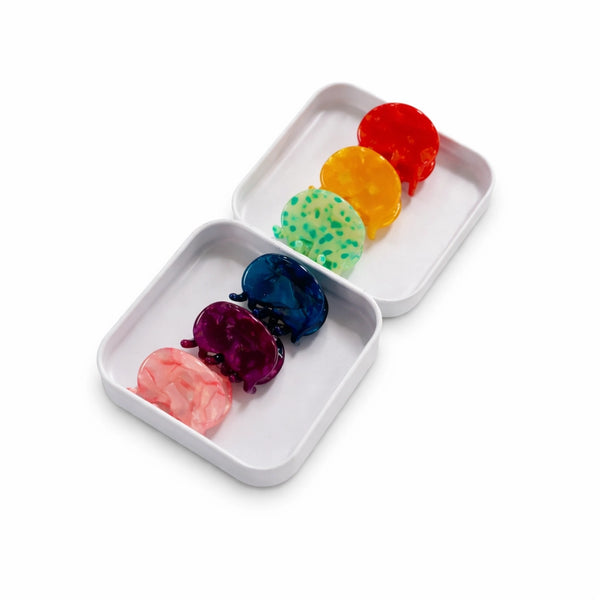 Jelly Bean Mini Hair Claws Set by MackBecks