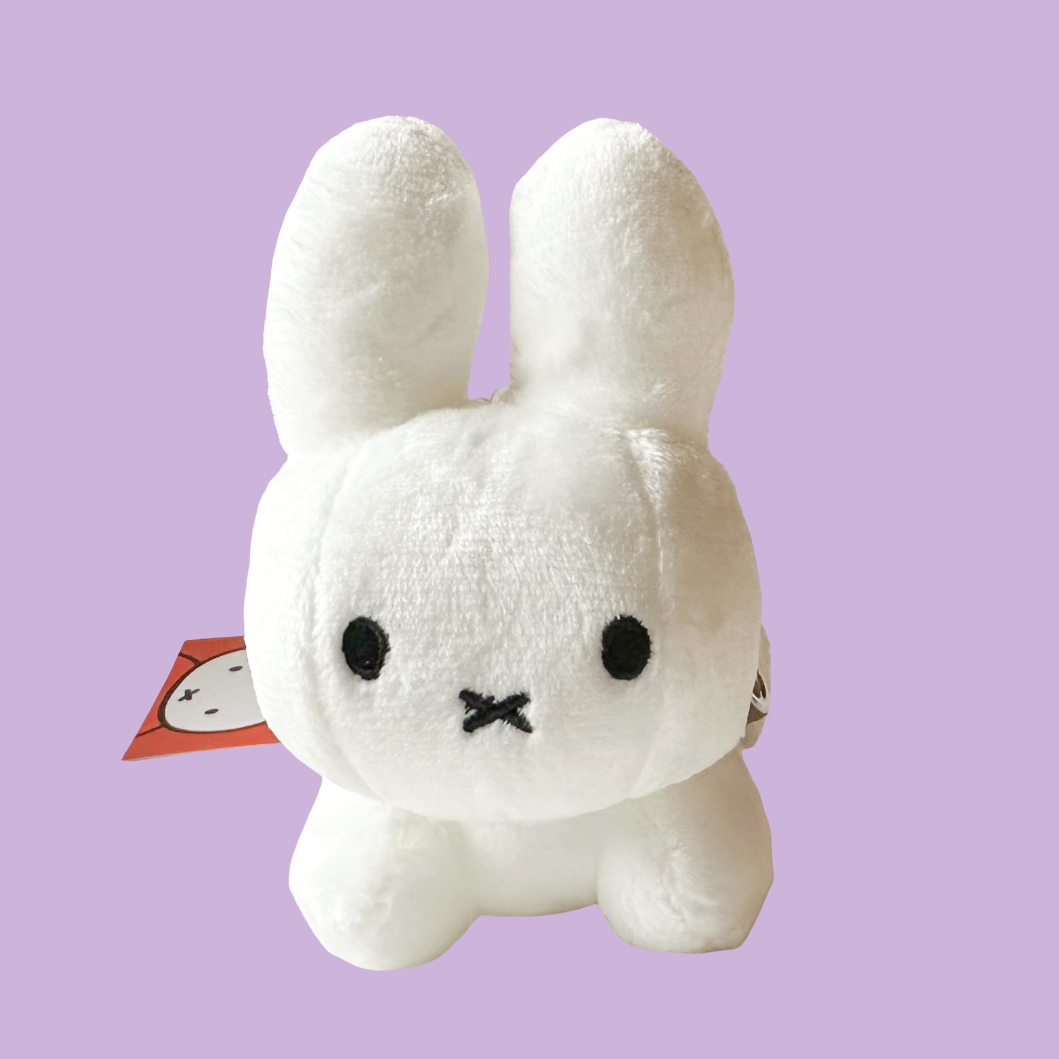 Plush Miffy Keychain (running)