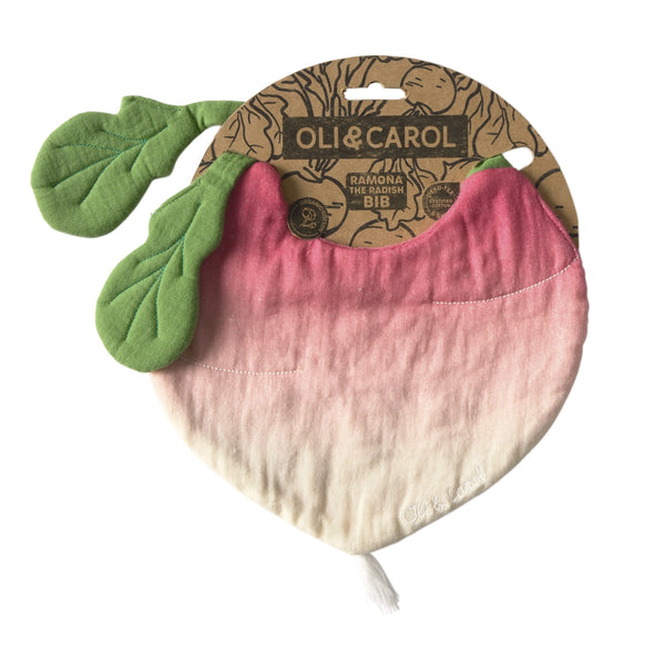 Oli & Carol Ramona the Radish Bib