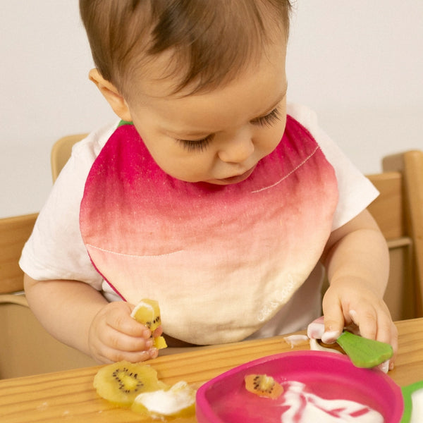 Oli & Carol Ramona the Radish Bib