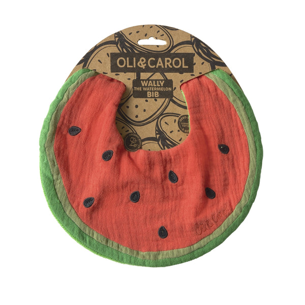 Oli & Carol Wally the Watermellon Bib