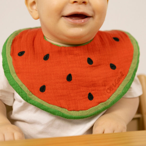 Oli & Carol Wally the Watermellon Bib