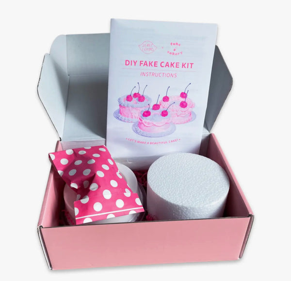 Fake Cake Craft Kit by Jenny Lemons