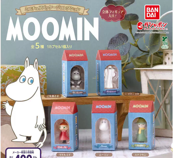 Moomin Miniature Package Collection Capsule Toy
