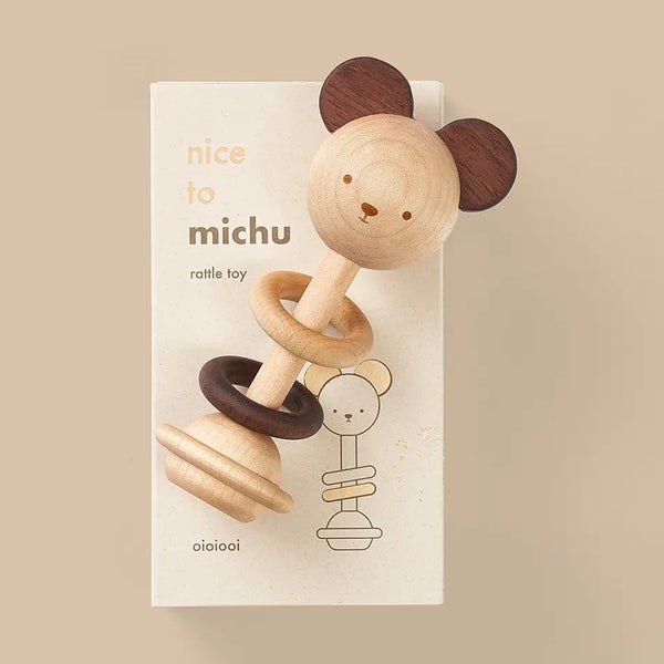 Oioiooi Nice To Michu Baby Rattle