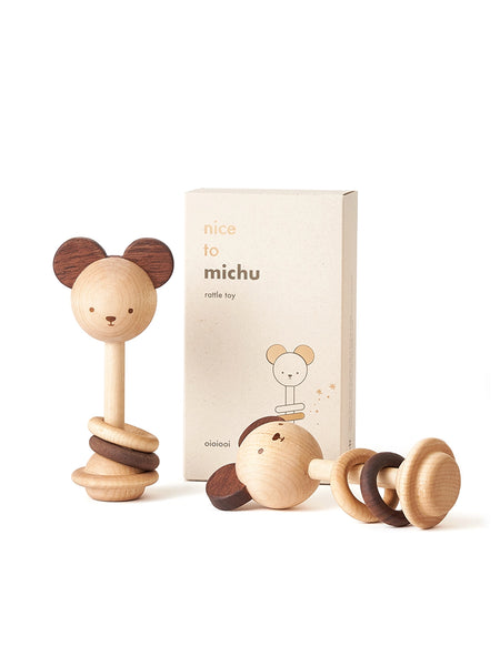 Oioiooi Nice To Michu Baby Rattle