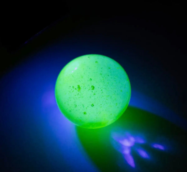 Yellow Uranium Glass Ball