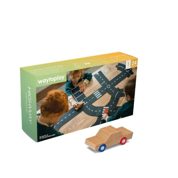 Highway Car Edition Toy Road Set