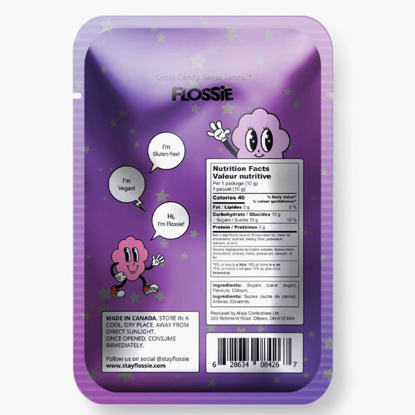 Flossie Cotton Candy -Galaxy Grape