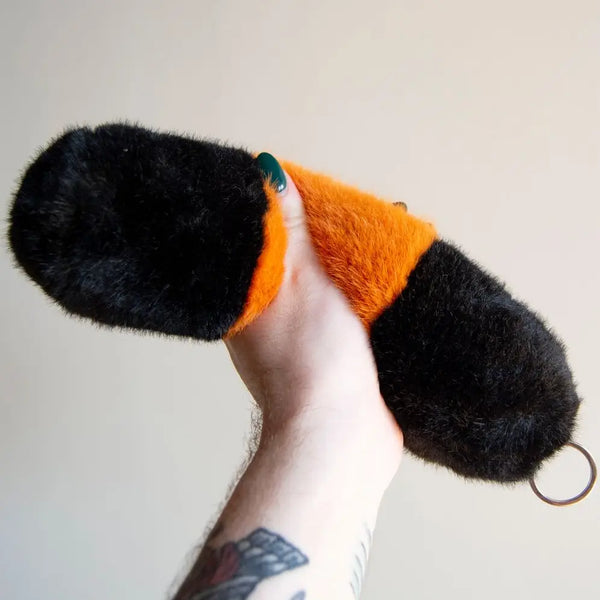 Wooly Bear Caterpillar Weighted Plush