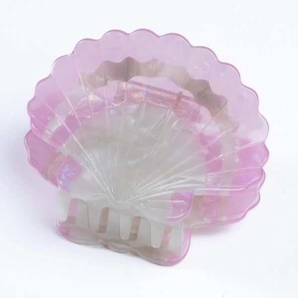 Midi Scallop Shell Hair Claw by Jenny Lemons