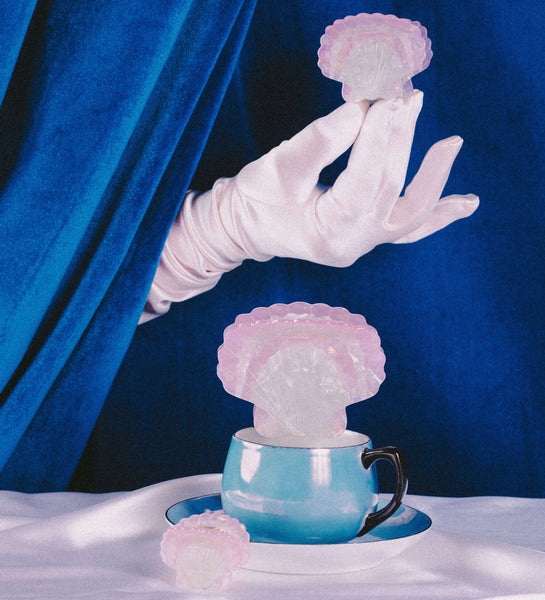 Midi Scallop Shell Hair Claw by Jenny Lemons