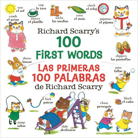 Richard Scarry's First 100 Words Bilingual Spanish/ English