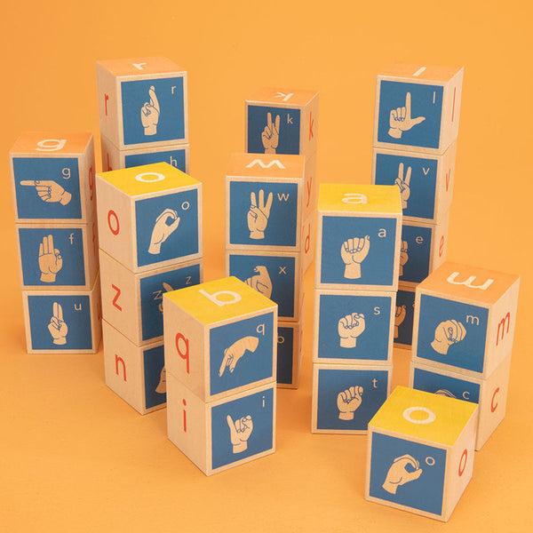 Uncle Goose American Sign Language Blocks