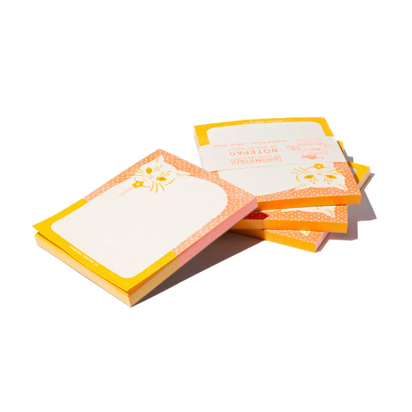Loaf Cat Notepad By Bromstad Printing