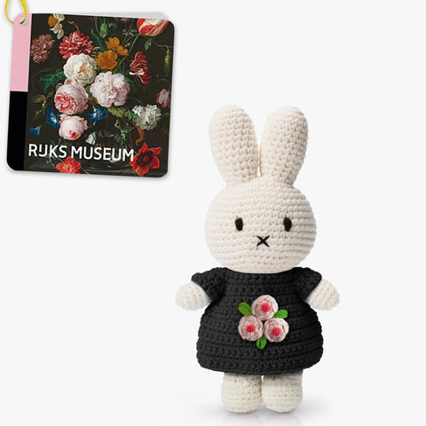 Miffy With Still Life Dress Crochet Toy by Just Dutch