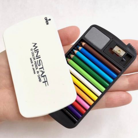 Mini Carded Color Pencil Set
