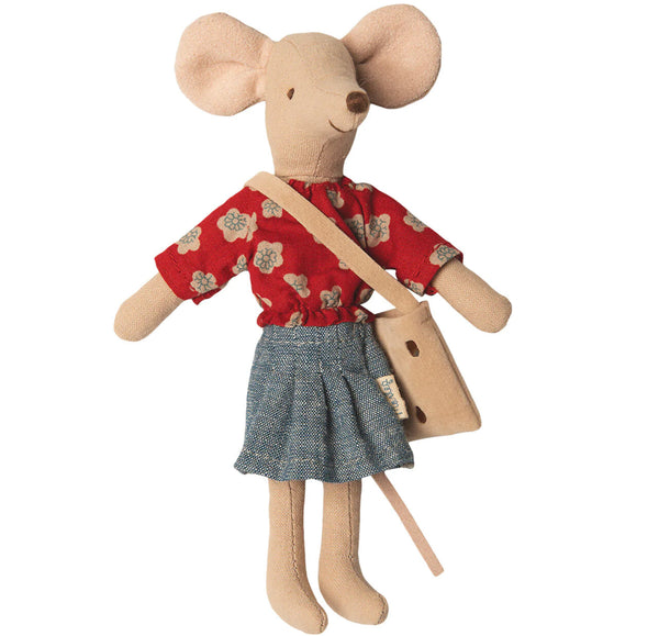 Clothes for Maileg Mum Mouse (red)