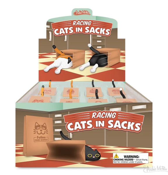 Racing Cats in Sacks