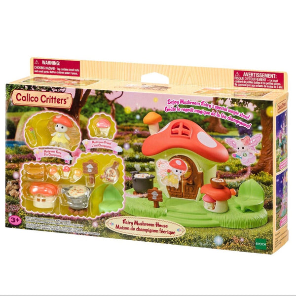 Calico Critters Fairy Mushroom House