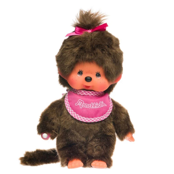 Monchhichi Pink Bib Girl