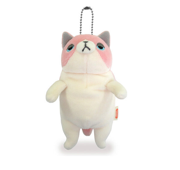 Mochi Cat Japanese Plush Charm by Shinada Global