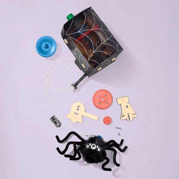 Halloween Motion Sensing Spider by Kiwi Co.