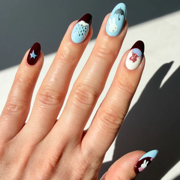 Miffy Nail Art Stickers - Several Styles!